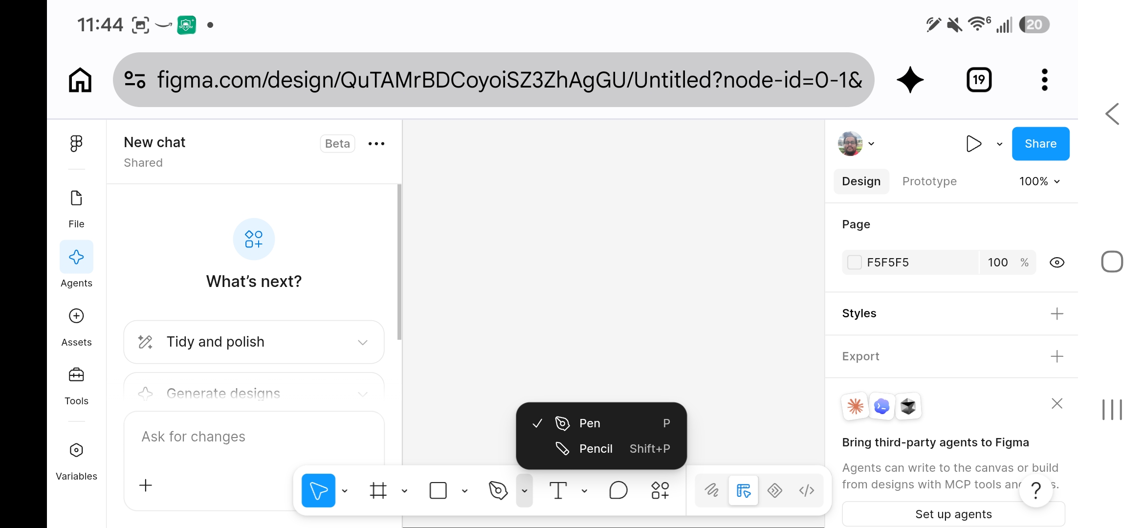 Figma's shape tool flyout menu, listing Rectangle, Line, Arrow, Ellipse, Polygon, Star, and Image/video, each with a keyboard shortcut.
