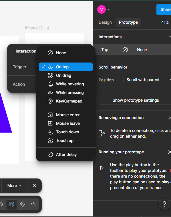 Figma's View menu, showing Zoom in/out/to fit/to 50%/to 100%/to 200%, Pixel preview, Pixel grid, Snap to pixel grid, Layout guides, Rulers, Outlines, Multiplayer cursors, Additional labels, Comments, and Annotations, most of them checked.